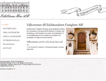 Tablet Screenshot of eskilstunahem.se